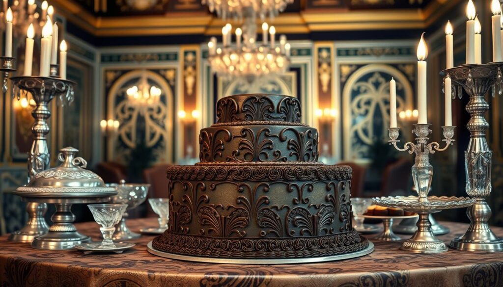 authentic 1920s chocolate cake