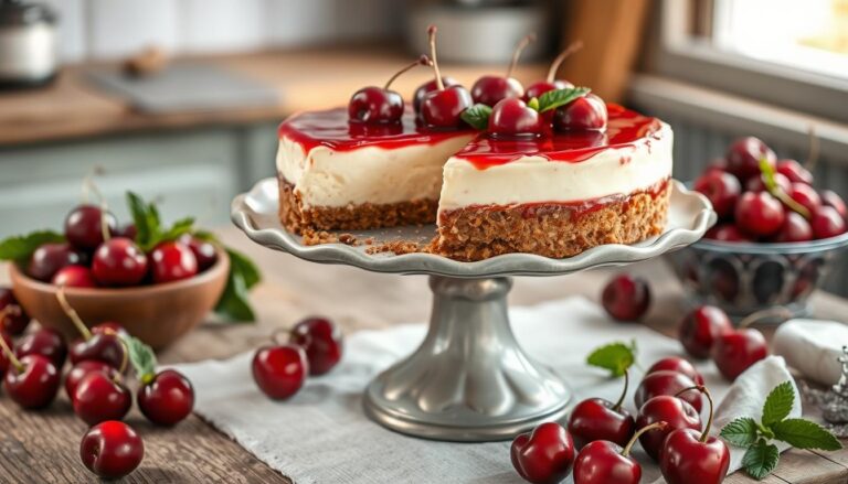 cherry cheesecake recipe no bake​