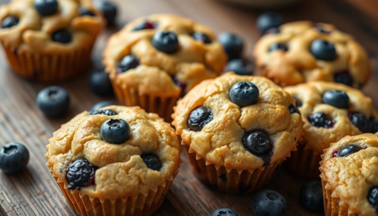 mini blueberry muffins