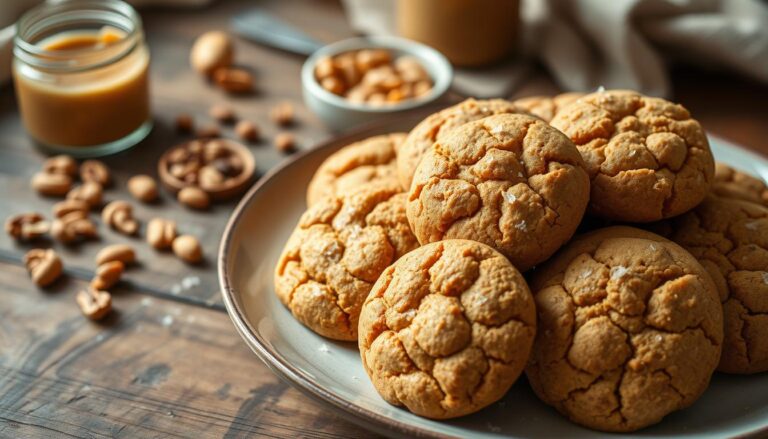 peanut butter protein cookies