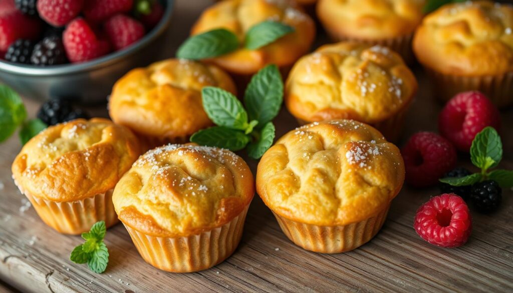 perfectly baked mini muffins