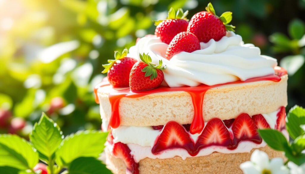 strawberry cake