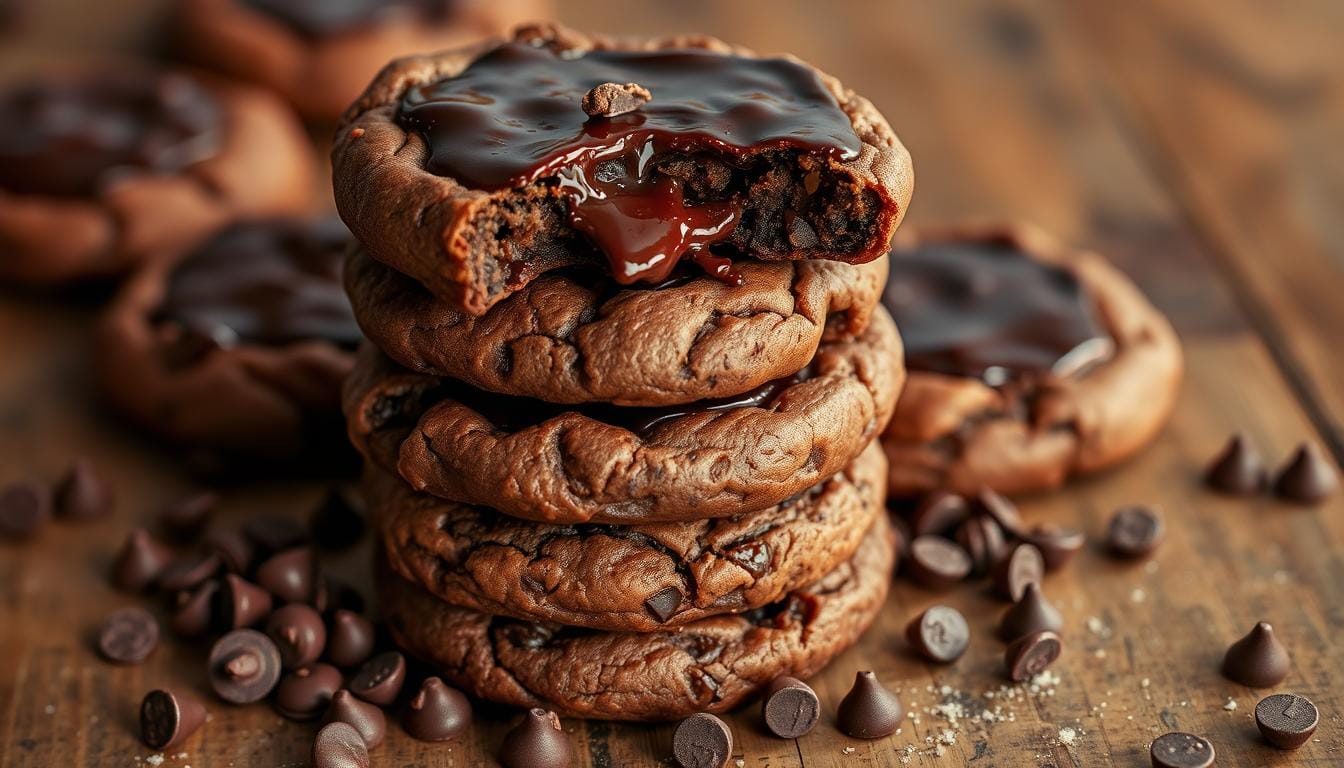 Fudgy Chewy Brookies